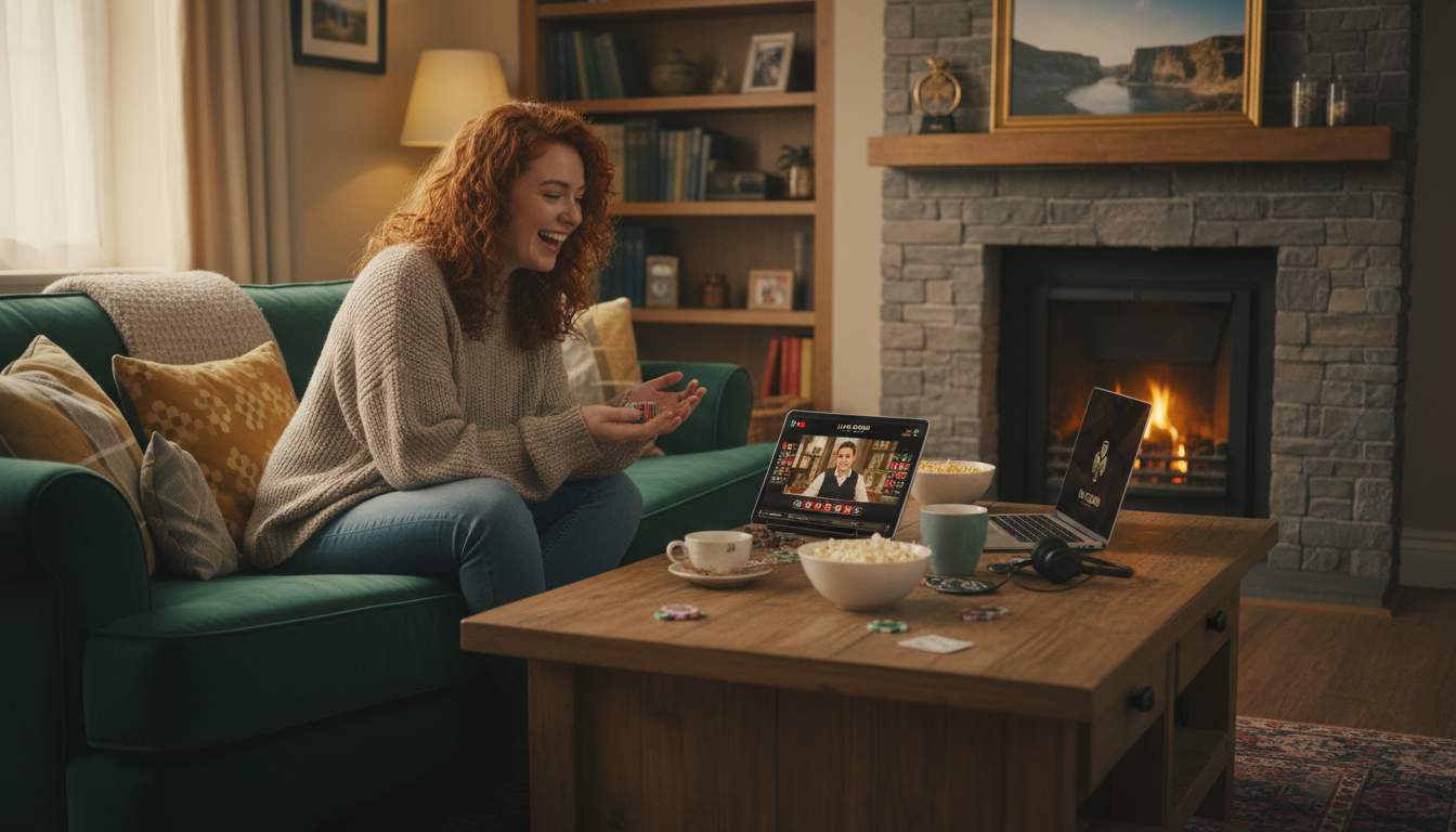 Live casino experience with professional dealers